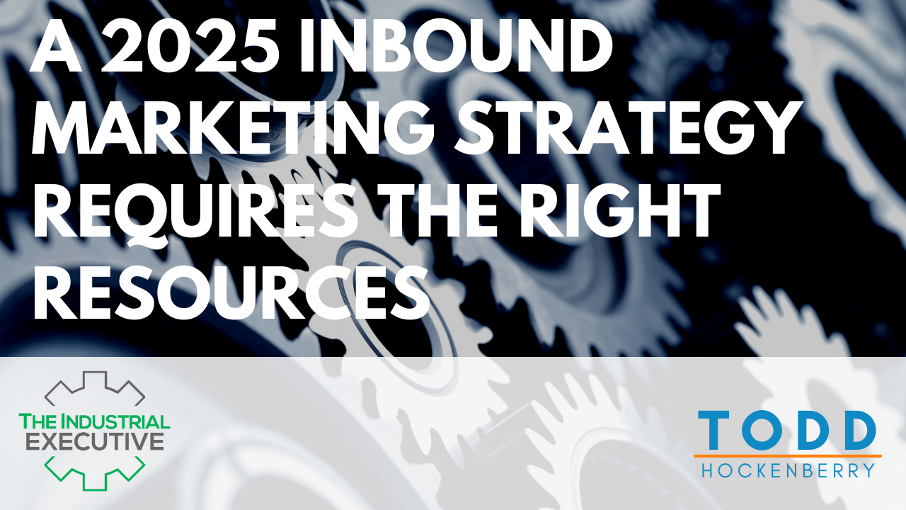 A 2025 Inbound Marketing Strategy Requires the Right Resources